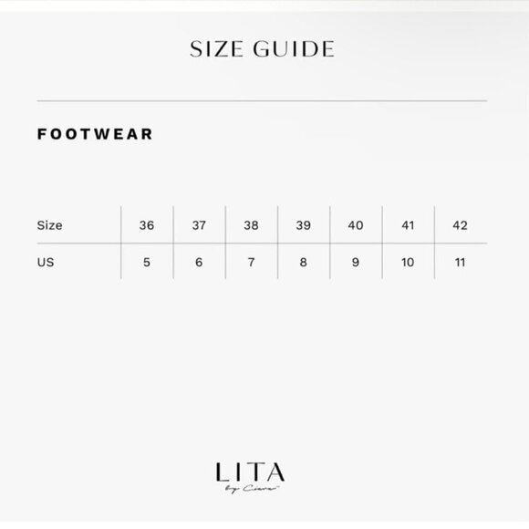 Lita by Ciara Logo Slide Size 38 (US 7/7.5) - Picture 4 of 4